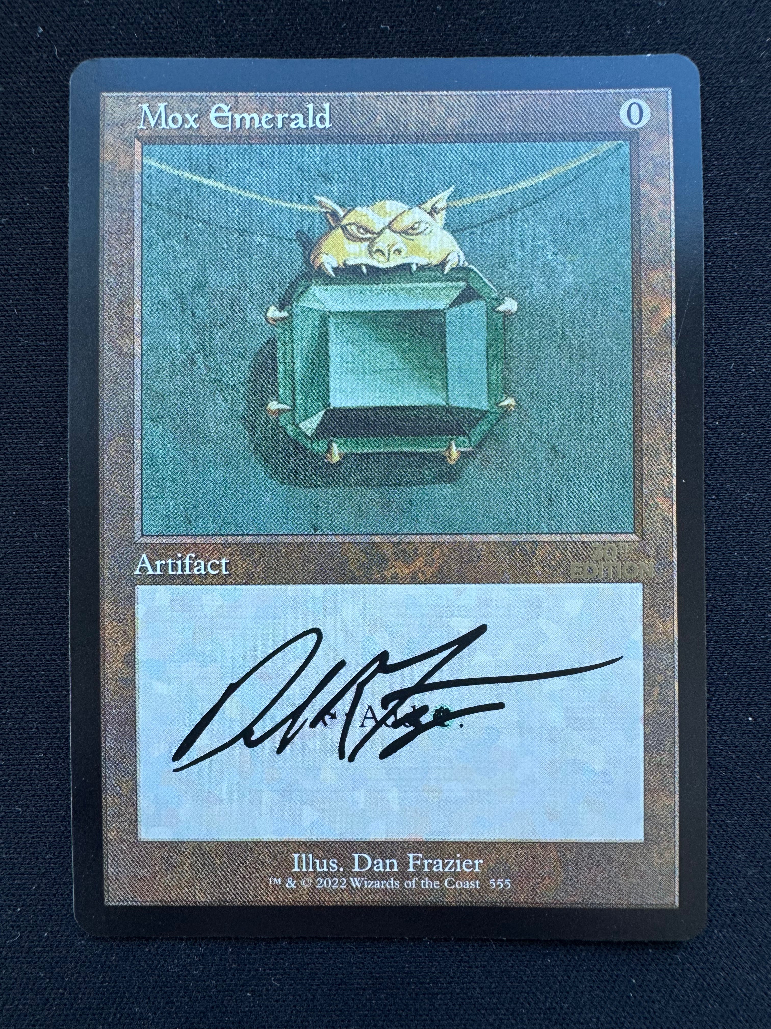 Mox Emerald - Artist Proof 30th Anniversary Edition Retro Frame