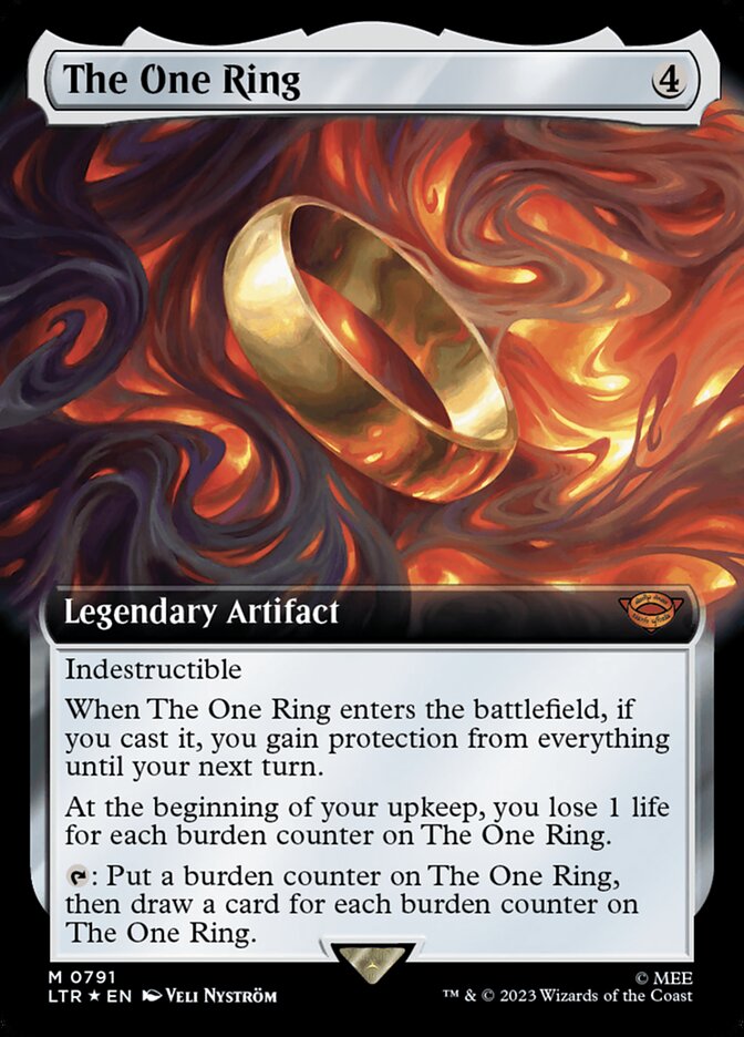 The One Ring (Extended Art) -Surge Foil - Lord of the Rings: Tales of