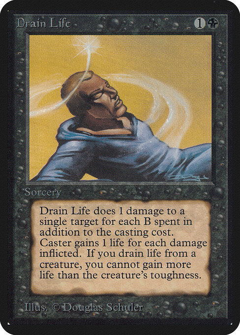 mtg drain cards Mana | Promotional Target opponent discards two cards Drain Power - Alpha