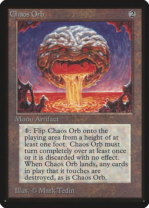 【特別送料無料！】 Chaos Orb (LEB) マジック：ザ・ギャザリング