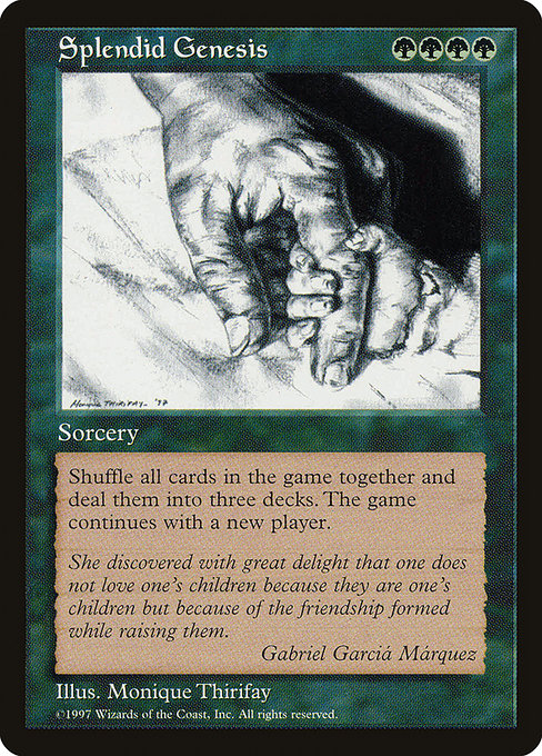 Garfield Event Card - Splendid Genesis Garfield Event Card - Splendid Genesis