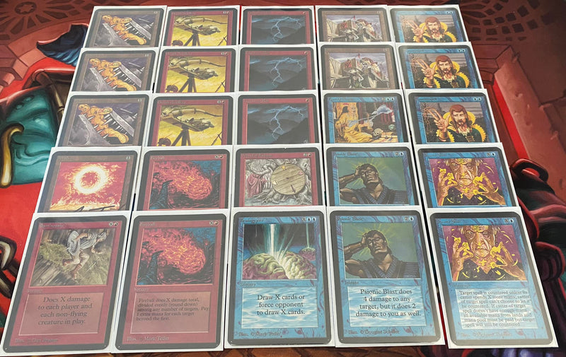 ALPHA 40 - BLUE/RED