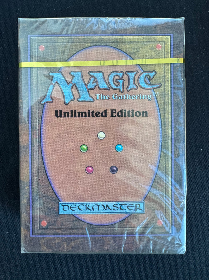 mtg unlimited cards Graded Magic for Sale | Cards sided token cards 1 strategy guide and 1 reference card Unlimited Edition Starter Deck
