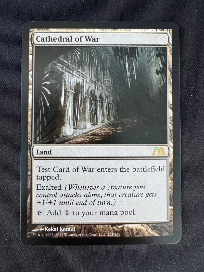 Test Print - M15 - Cathedral of War Test Print - M15 - Cathedral of War