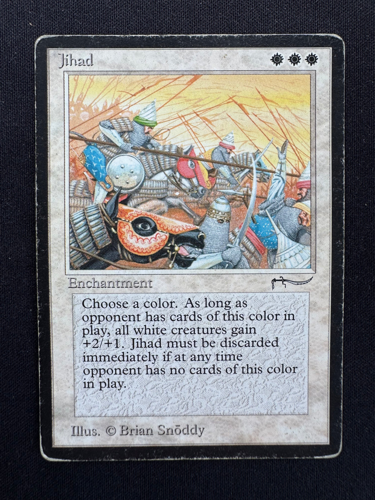MTG　Jihad　&　Army of Allah　英語版サインドセット　ARN 1440F143-AC55-49C9-A05C-