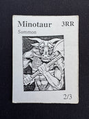 Minotaur [Hurloon Minotaur] (Gamma Playtest)
