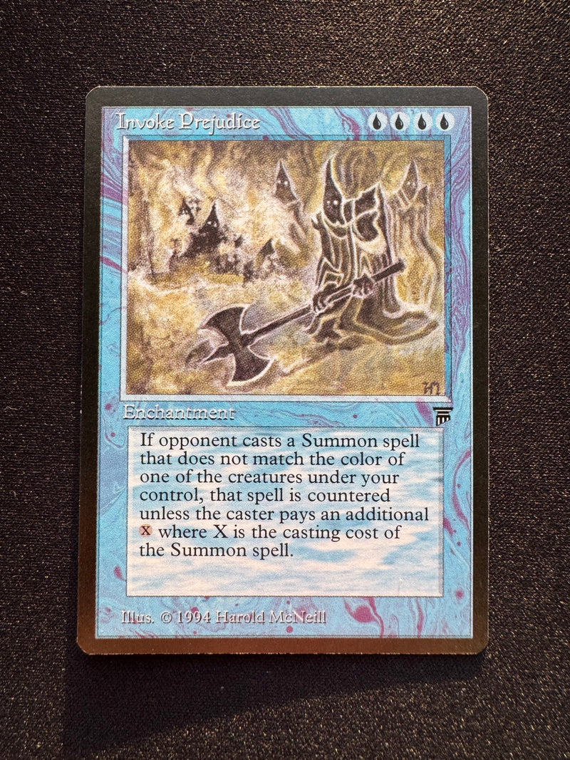 Invoke Prejudice · Legends (LEG) #62 · Scryfall Magic The