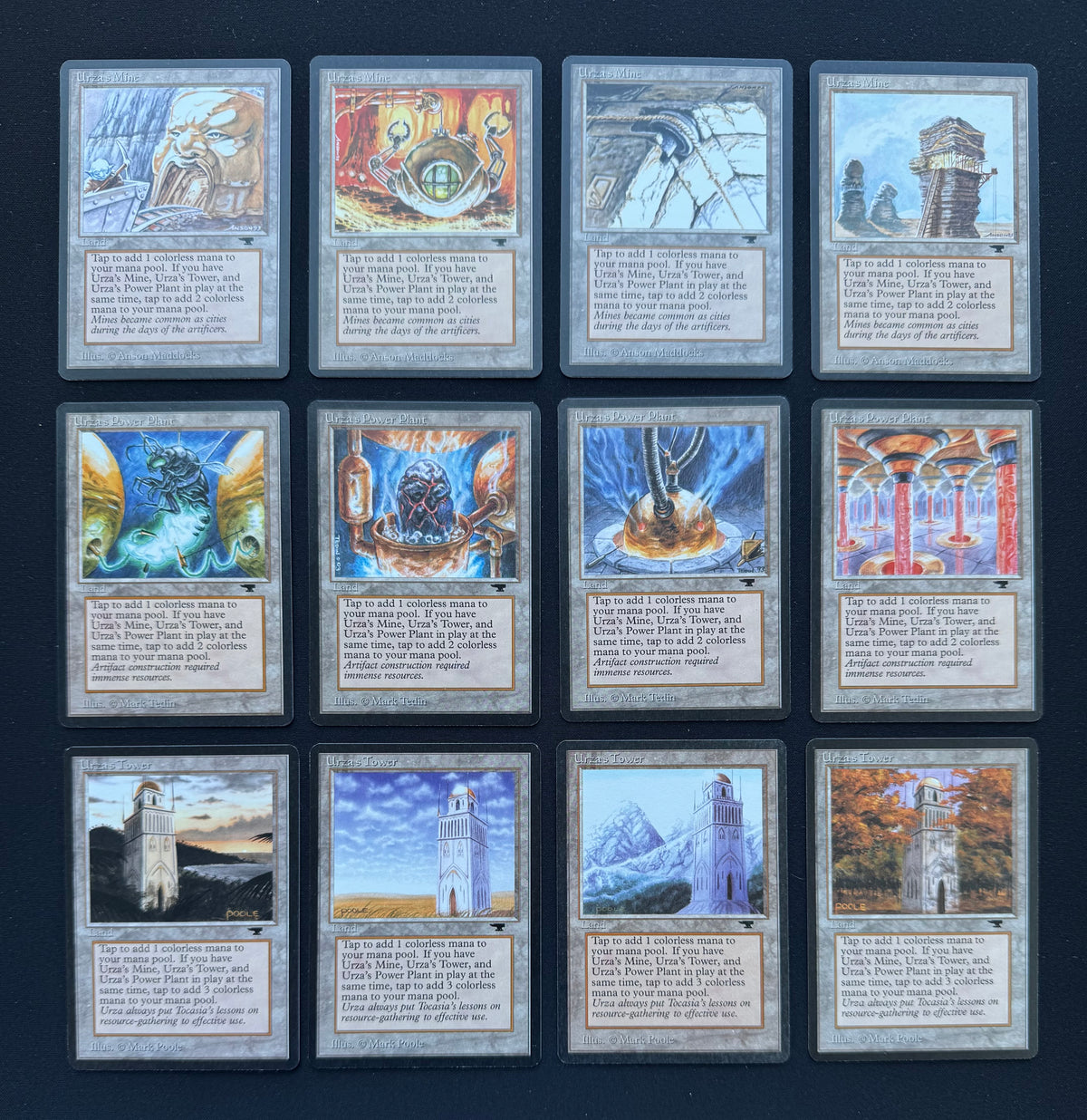 Antiquities Urza Land Set