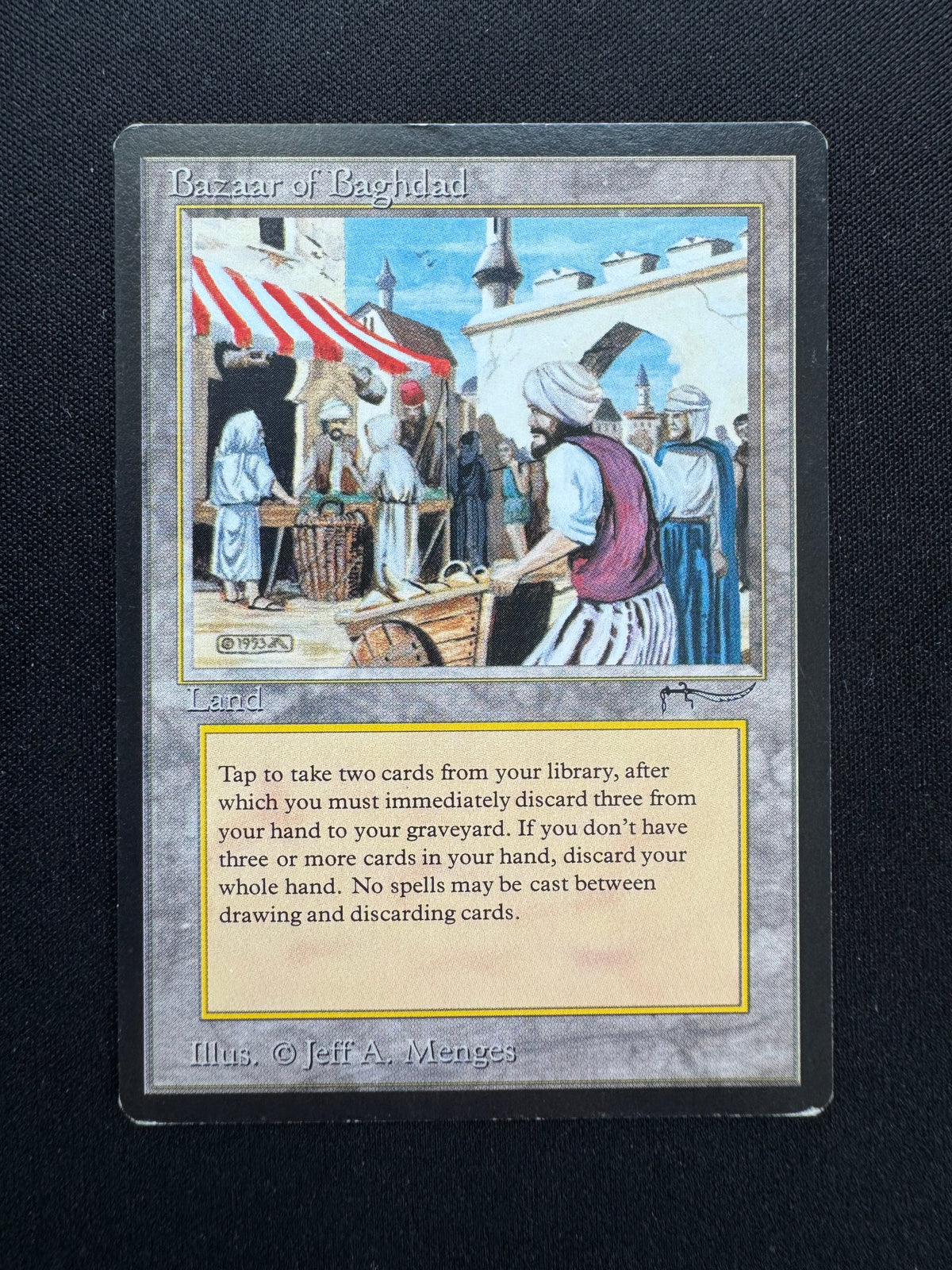 Bazaar of Baghdad Signed Altered