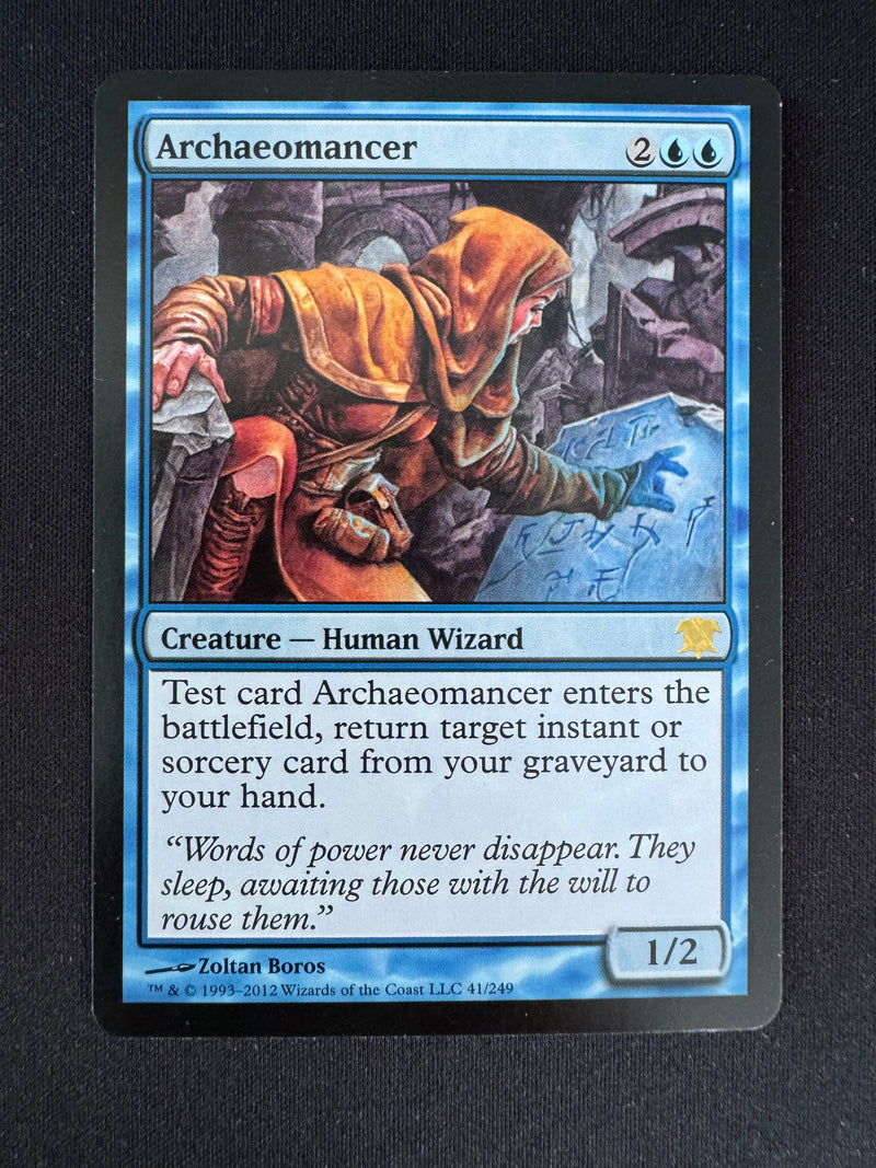 Test Print - M15 - Archaeomancer Test Print - M15 - Archaeomancer