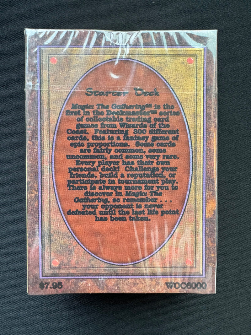 mtg alpha starter deck card list Alpha Edition Starter Deck