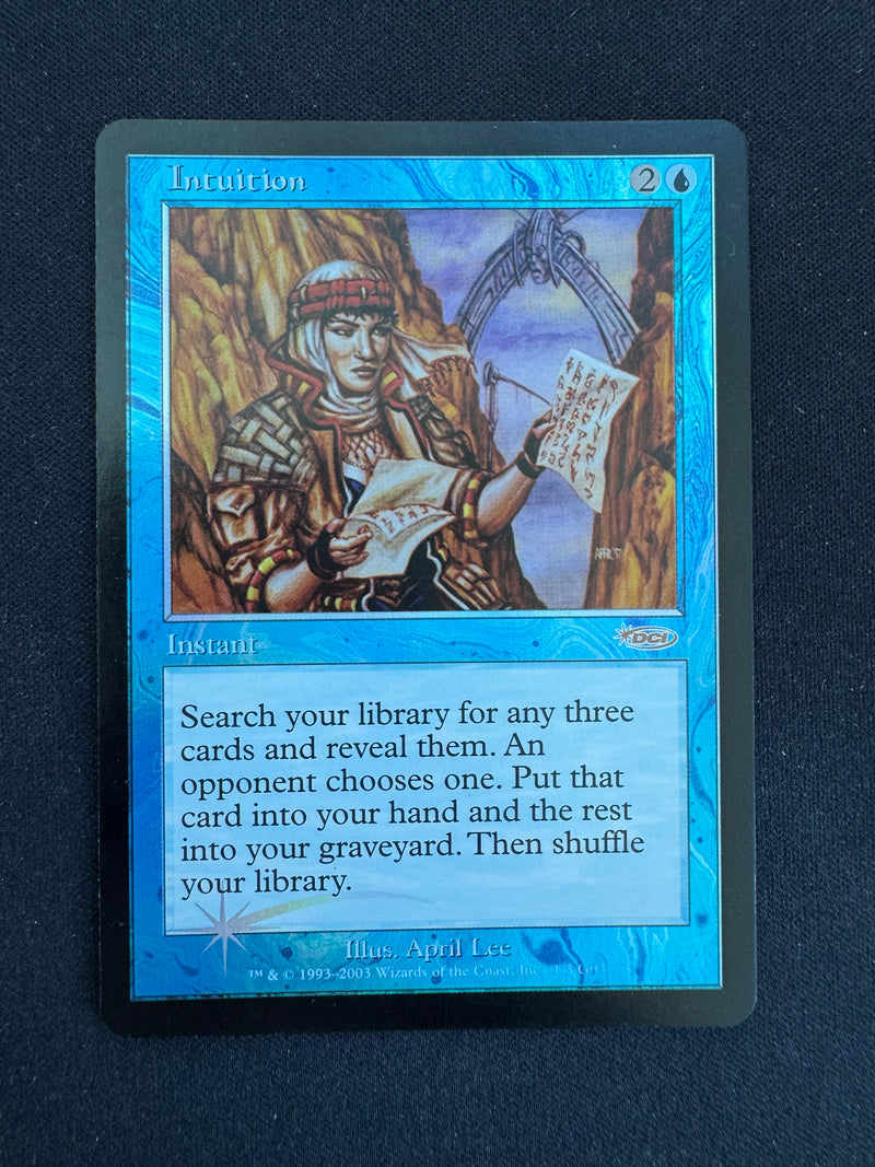 Intuition Foil - Judge Promo Intuition Foil - Judge Promo