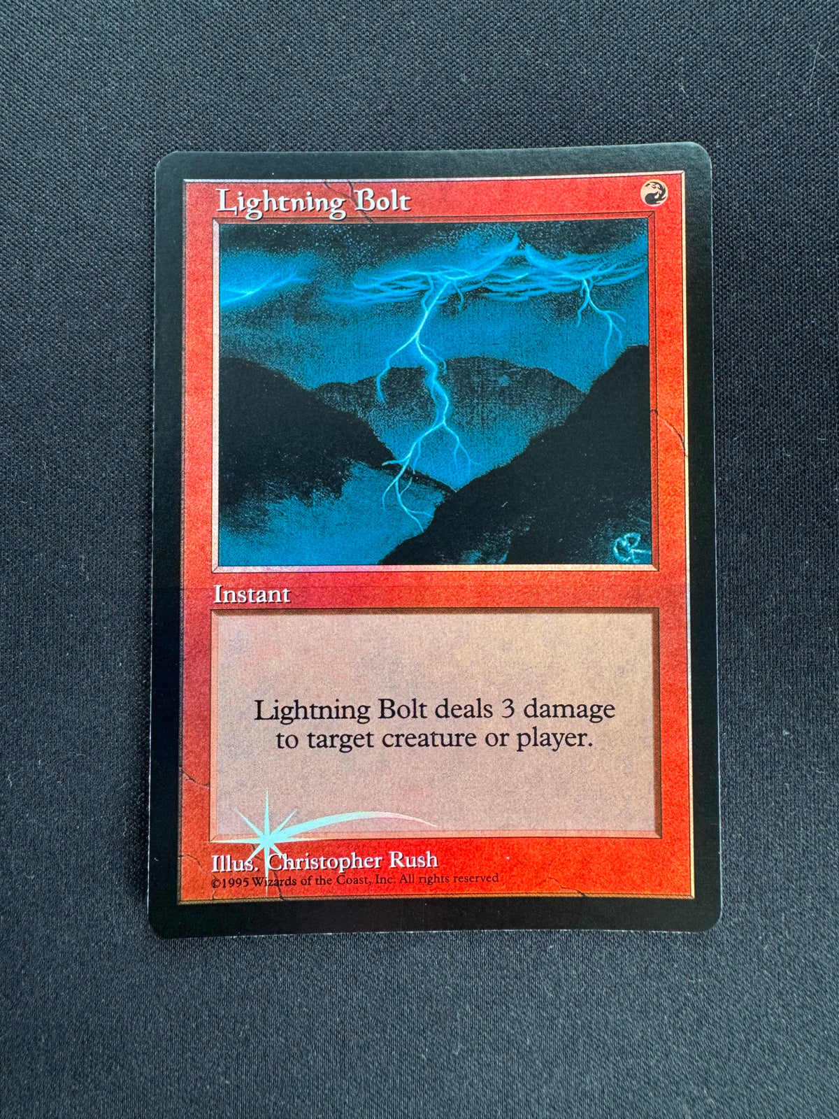 Lightning Bolt Foil - Judge Promo