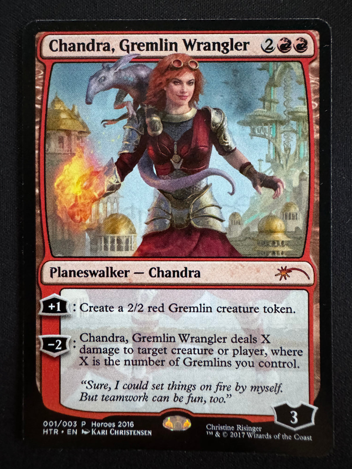 Chandra, Gremlin Wrangler