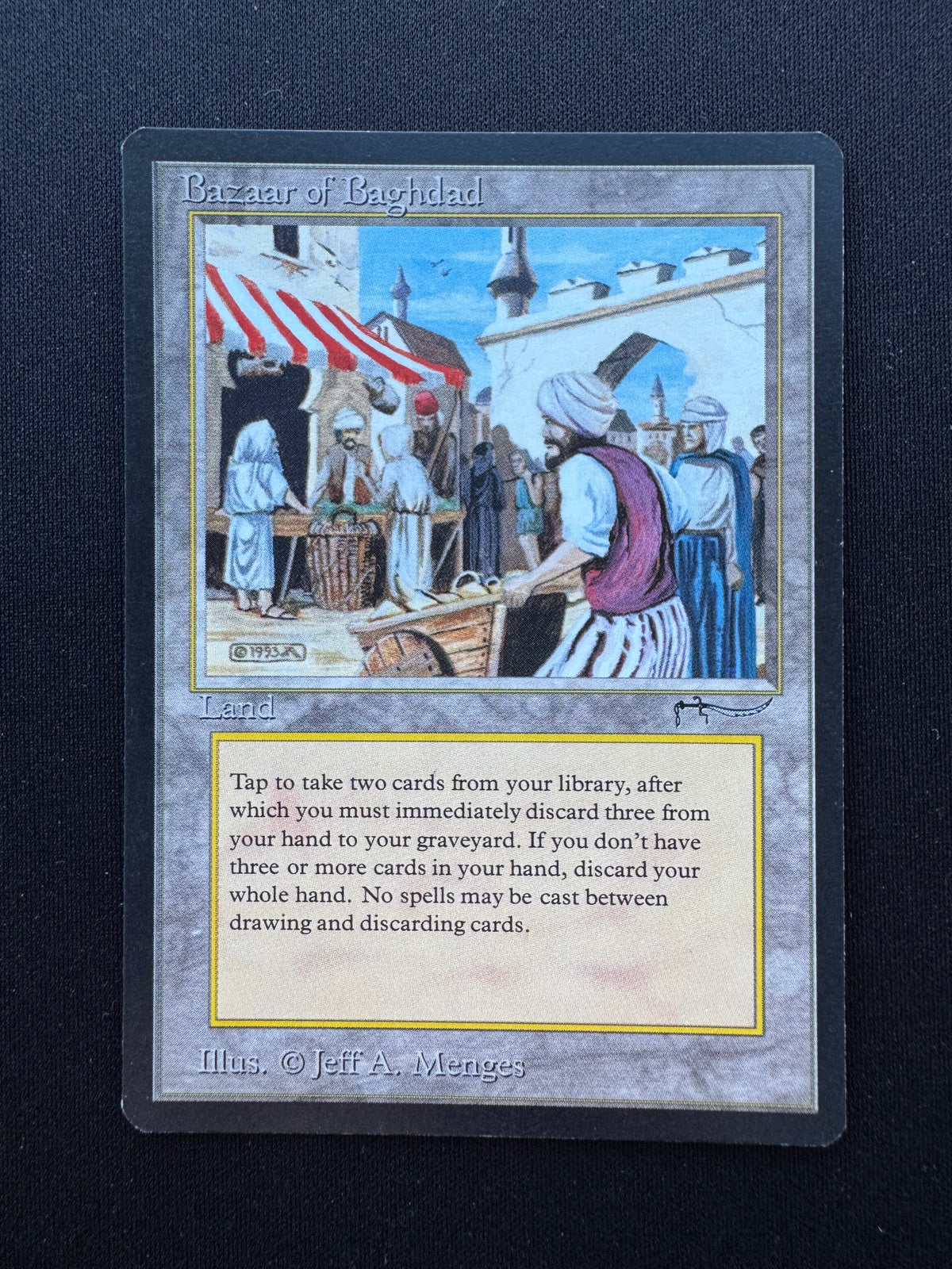 マジック：ザ・ギャザリング Bazaar of Baghdad Signed Altered Bazaar of Baghdad Signed Alteredの通販 Emrakul（253318827