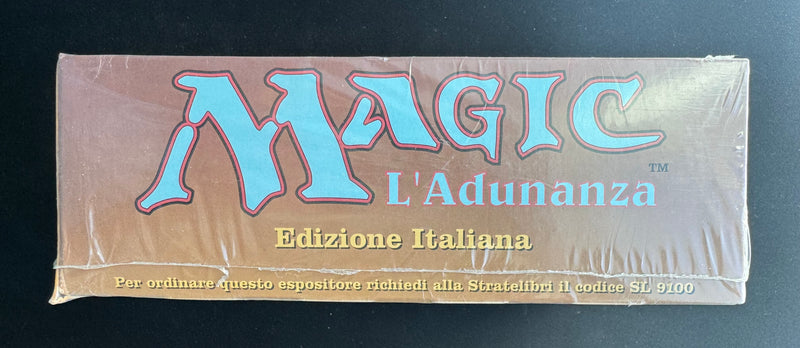 italian revised booster box Revised Edition Italian Booster Box FBB