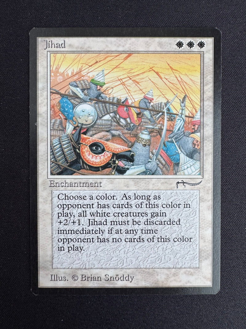 arabian nights mtg cards Jihad