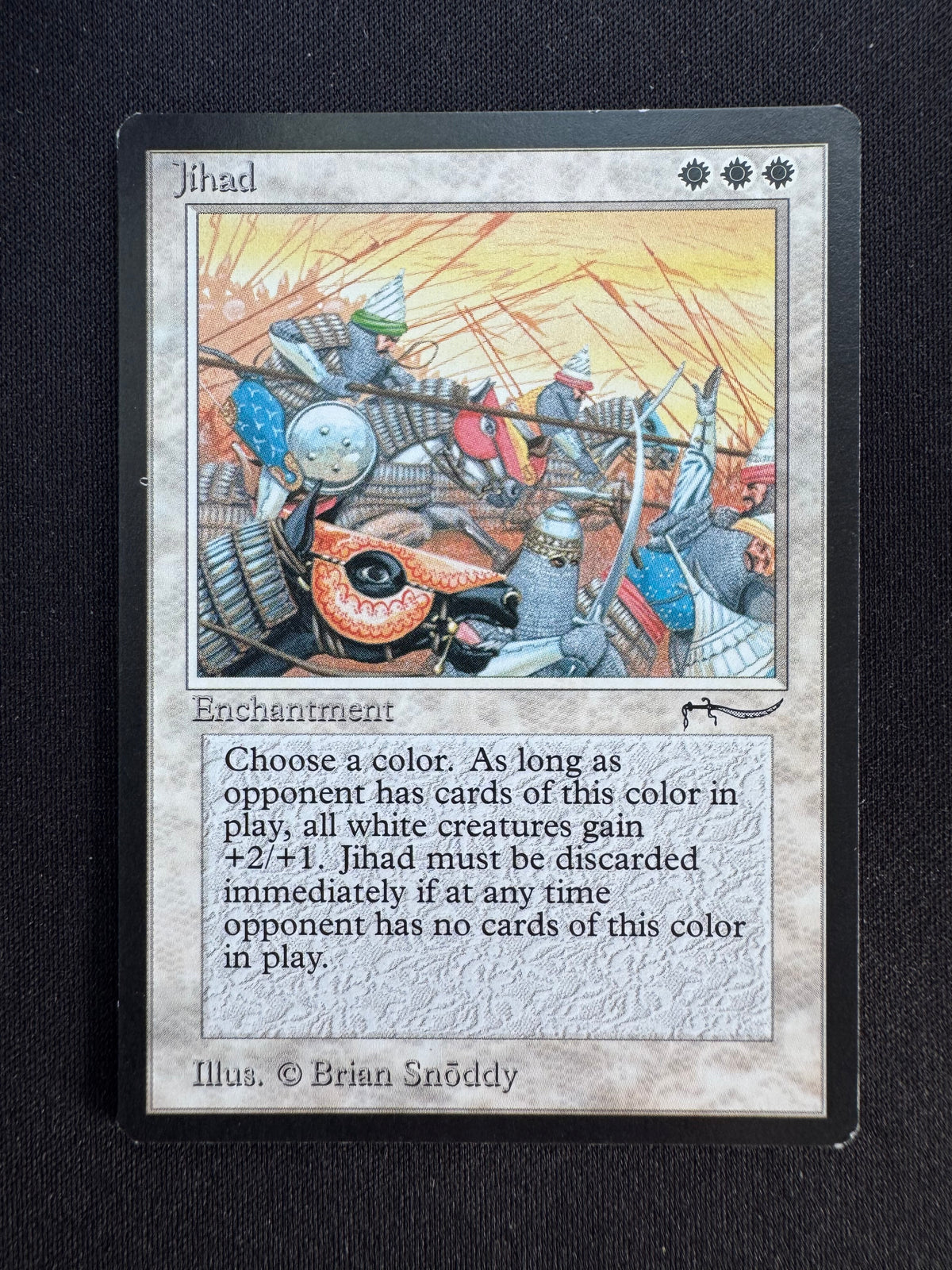MTG　Jihad　&　Army of Allah　英語版サインドセット　ARN 80AB2866-FC32-44C9-9033-