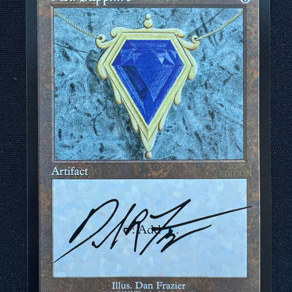 Mox Sapphire - Artist Proof 30th Anniversary Edition Retro Frame