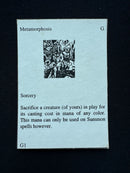 Metamorphosis (Arabian Nights Playtest)