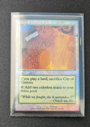 City of Traitors Foil Test Print (Square Corners)