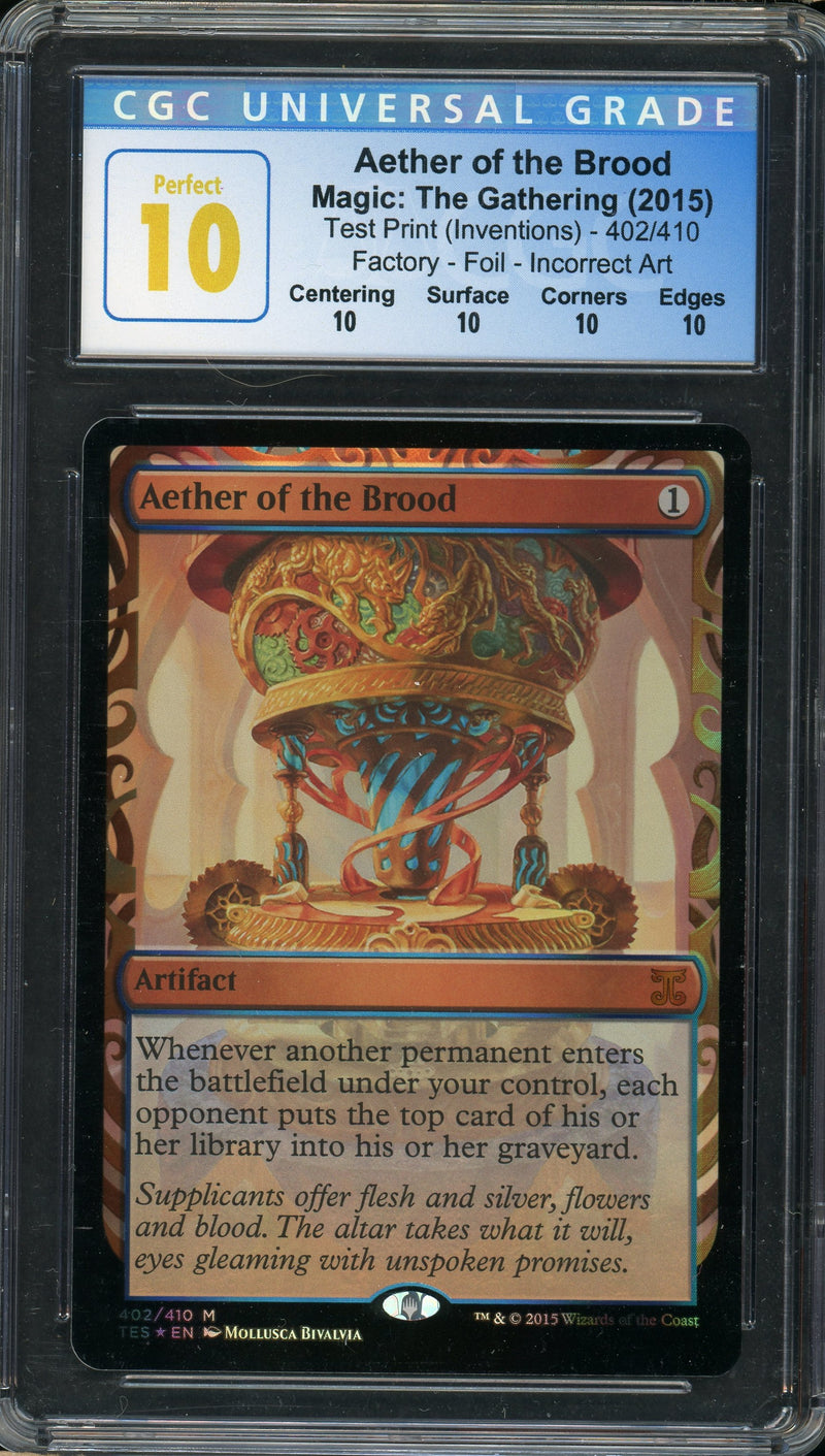 Test Print - Kaladesh Invention - Aether Vial / Aether of the Brood Test Print - Kaladesh Invention - Aether Vial / Aether of the Brood