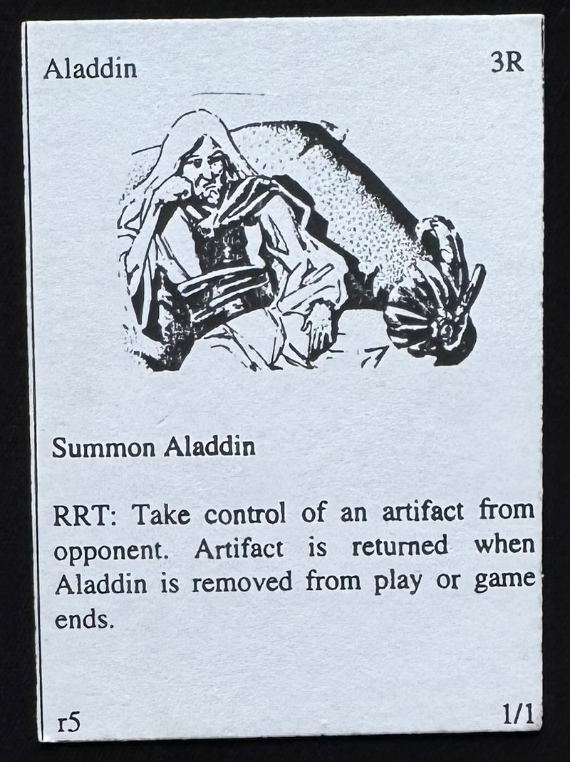 Aladdin (Arabian Nights Playtest)