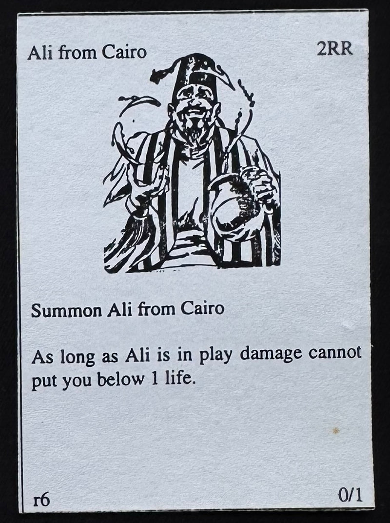 Ali from Cairo (Arabian Nights Playtest)