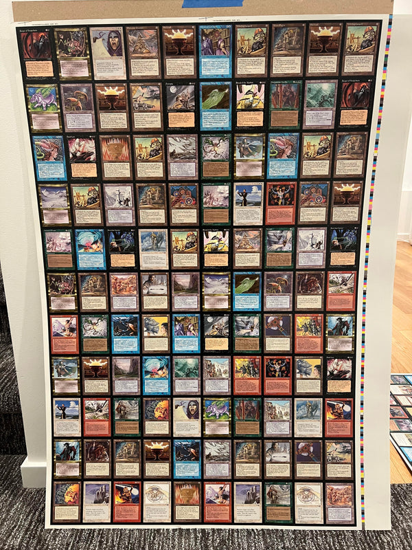 Alliances Uncut Rare Sheet