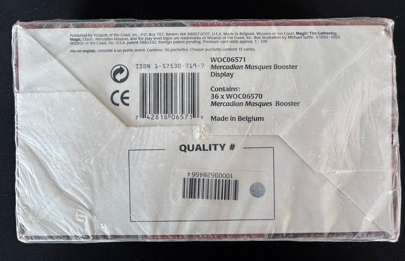 Mercadian Masques Booster Box (MMQ)