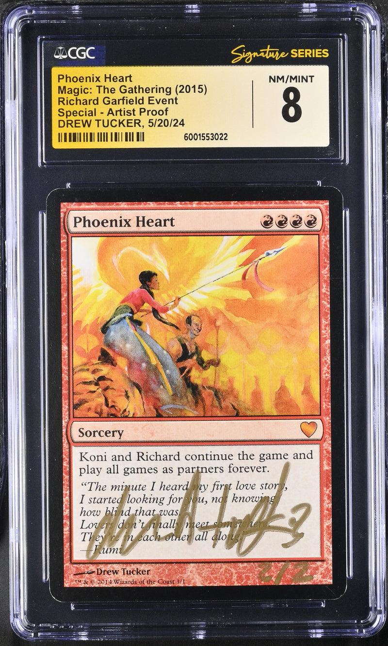 Garfield Event Card - Phoenix Heart Artist Copy Garfield Event Card - Phoenix Heart Artist Copy