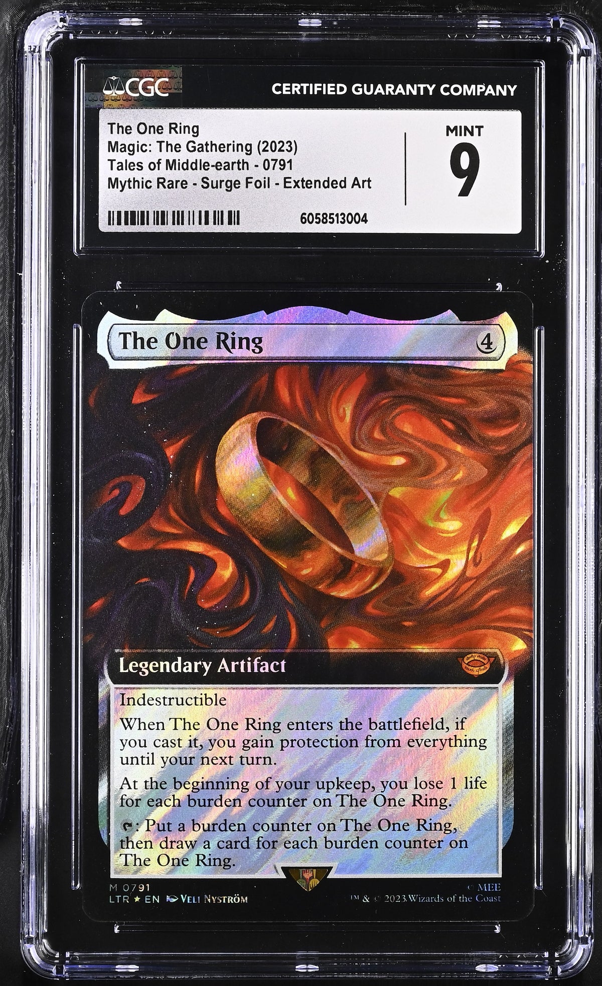 The One Ring (Extended Art) -Surge Foil - Lord of the Rings: Tales of