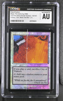 City of Traitors Foil Test Print (Square Corners)