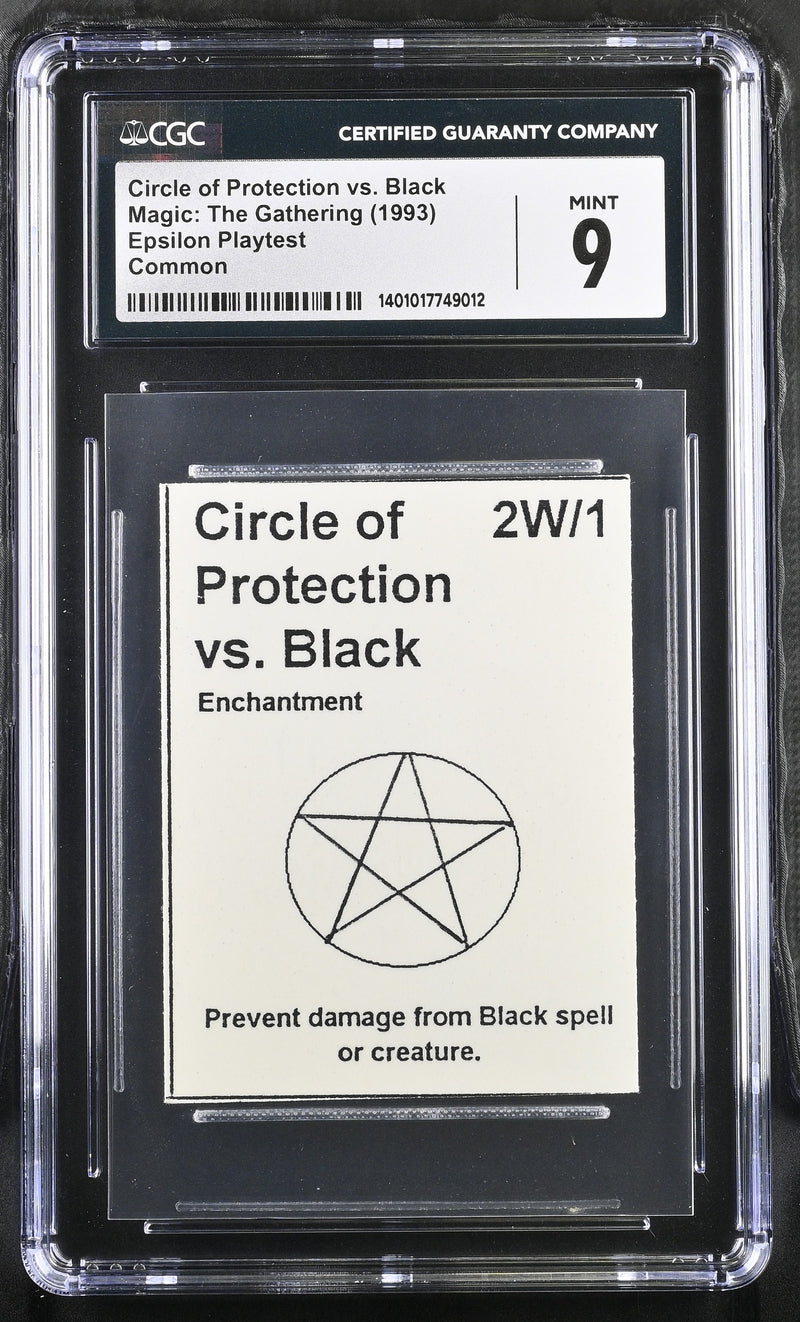 Circle of Protection: Black (Epsilon Playtest)