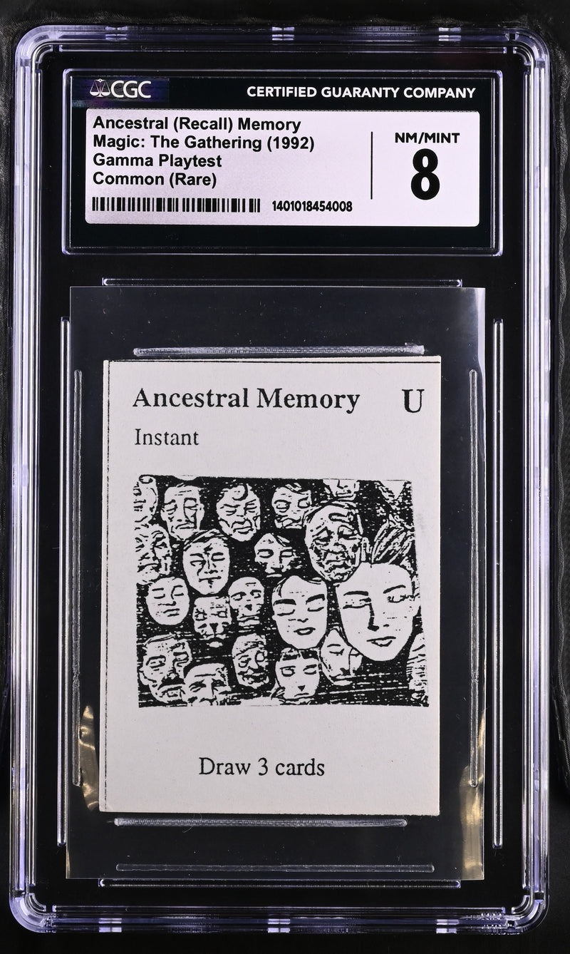 mtg gamma playtest cards Magic Certified by CGC Trading Cards Offered in Upcoming Heritage Sale MTG Magic Gathering Alpha Illusionary