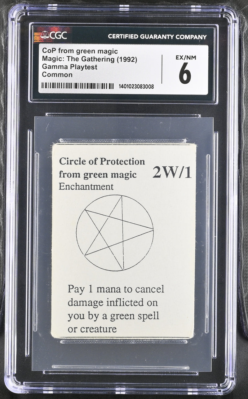 Circle of Protection: Green (Gamma Playtest)