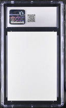 Luc Mertens Commemorative Card