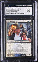 Luc Mertens Commemorative Card
