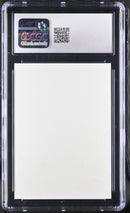 Luc Mertens Commemorative Card