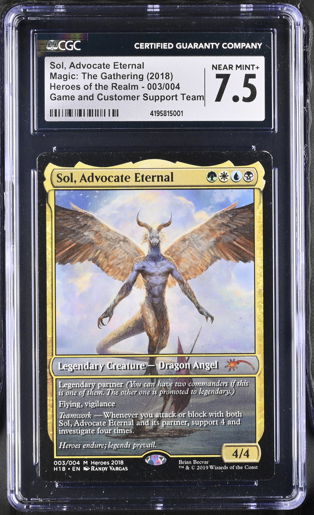 Sol, Advocate Eternal - Heroes of the Realm Sol, Advocate Eternal - Heroes of the Realm
