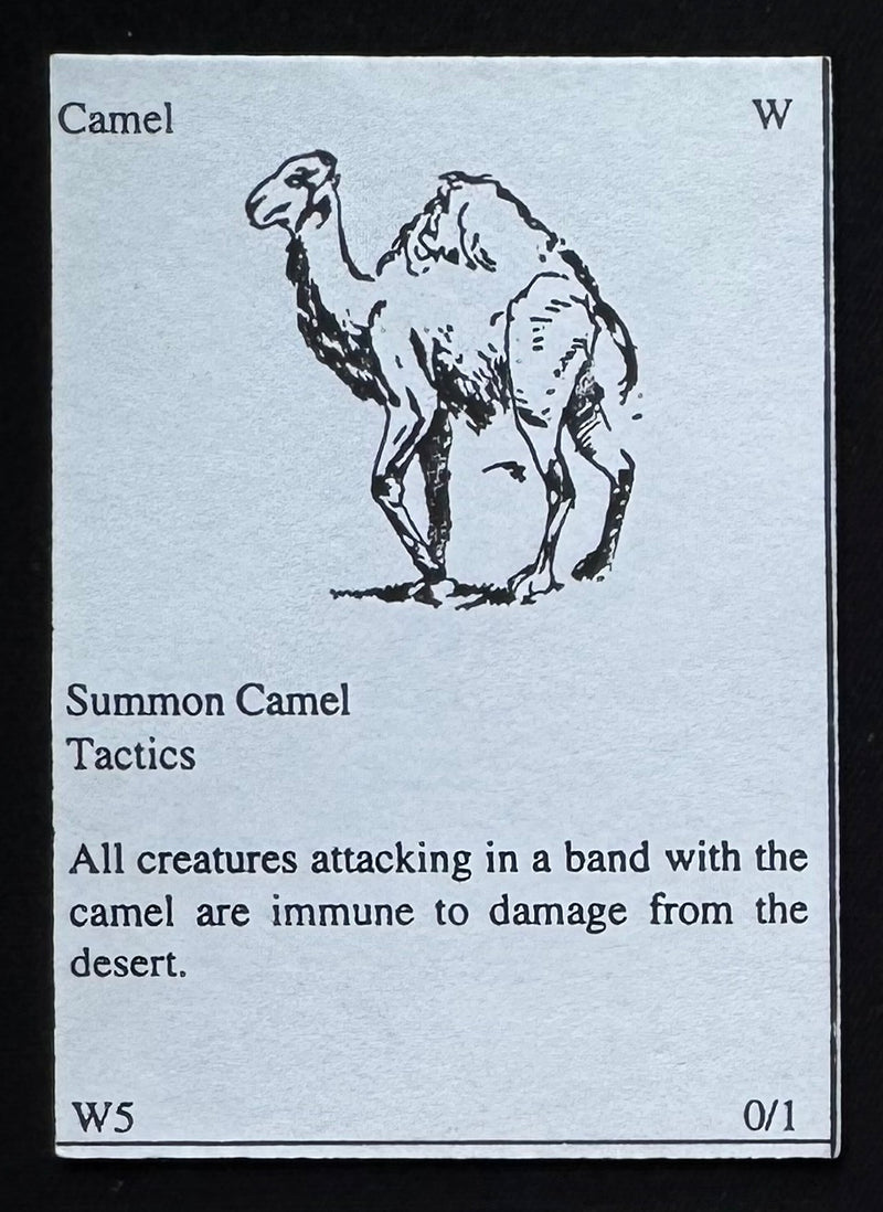 Camel (Arabian Nights Playtest)