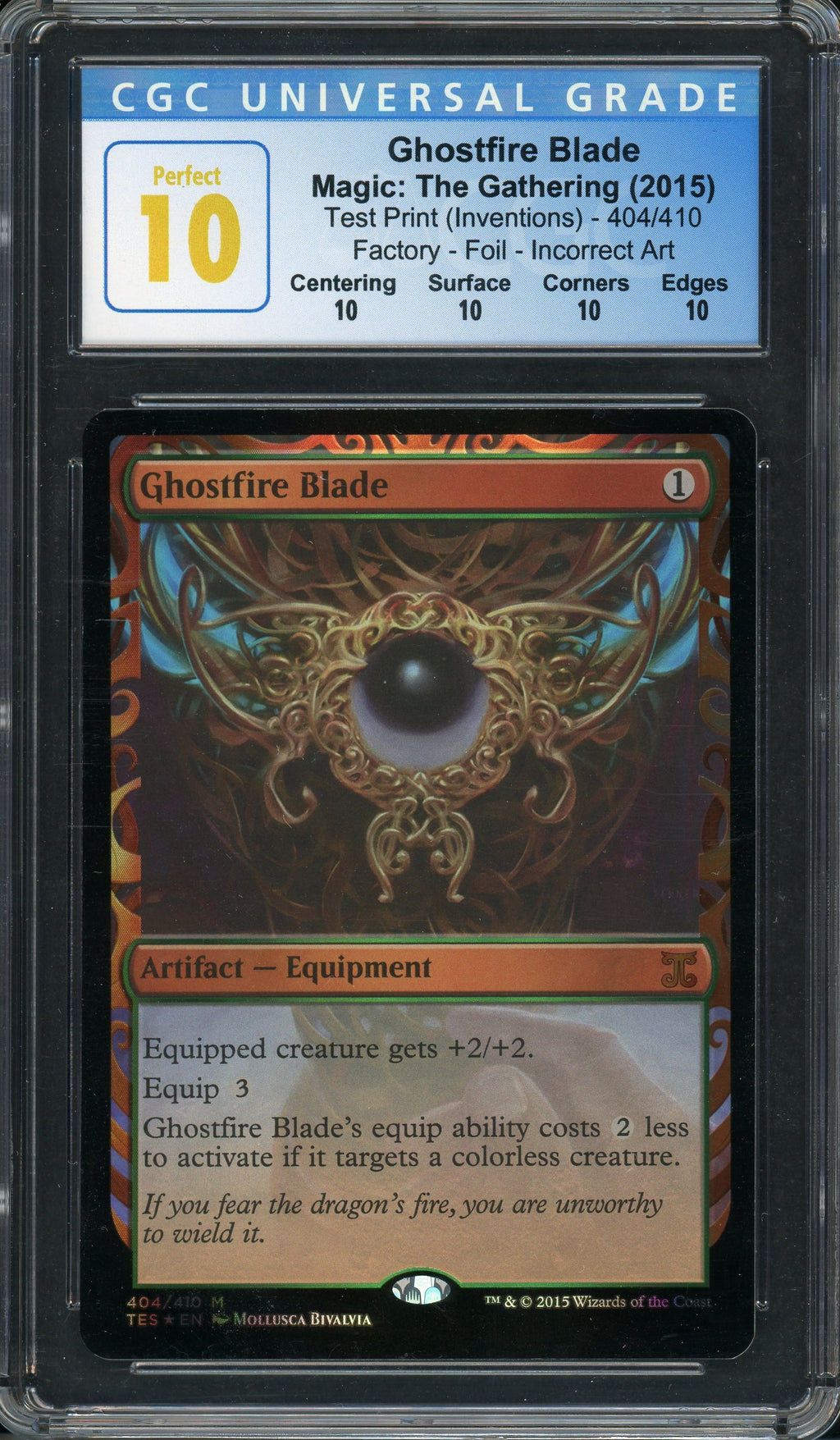 mtg ghostfire cards Test Print - Kaladesh Invention