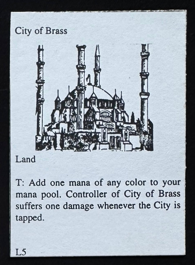 City of Brass (Arabian Nights Playtest)