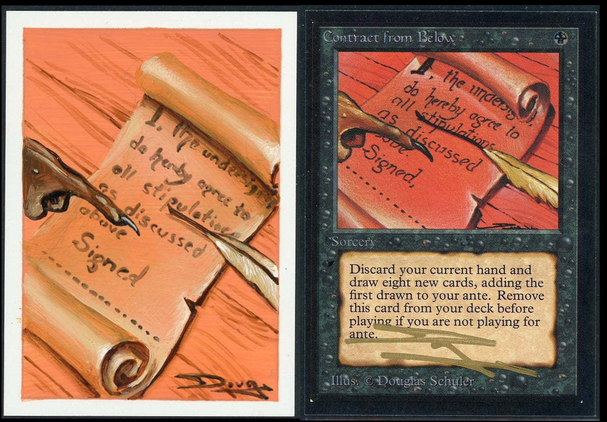 Contract from Below - Artist Proof Beta Edition
