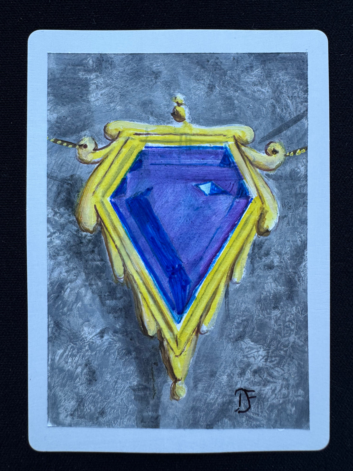 Mox Sapphire - Artist Proof 30th Anniversary Edition Retro Frame Mox Sapphire - Artist Proof 30th Anniversary Edition Retro Frame