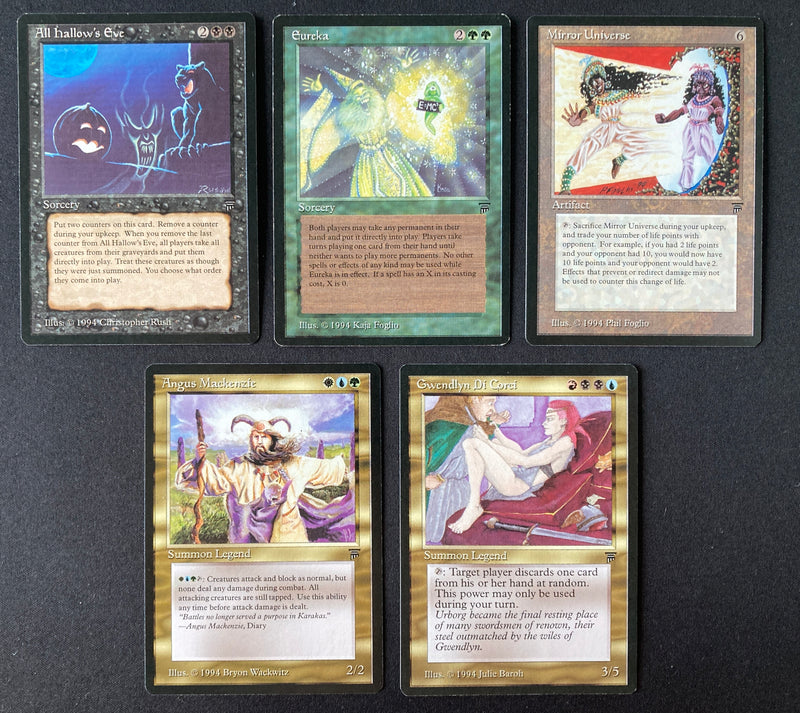 Legends Complete Set