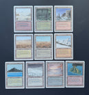 Revised Edition Dual Land Set (10 cards)