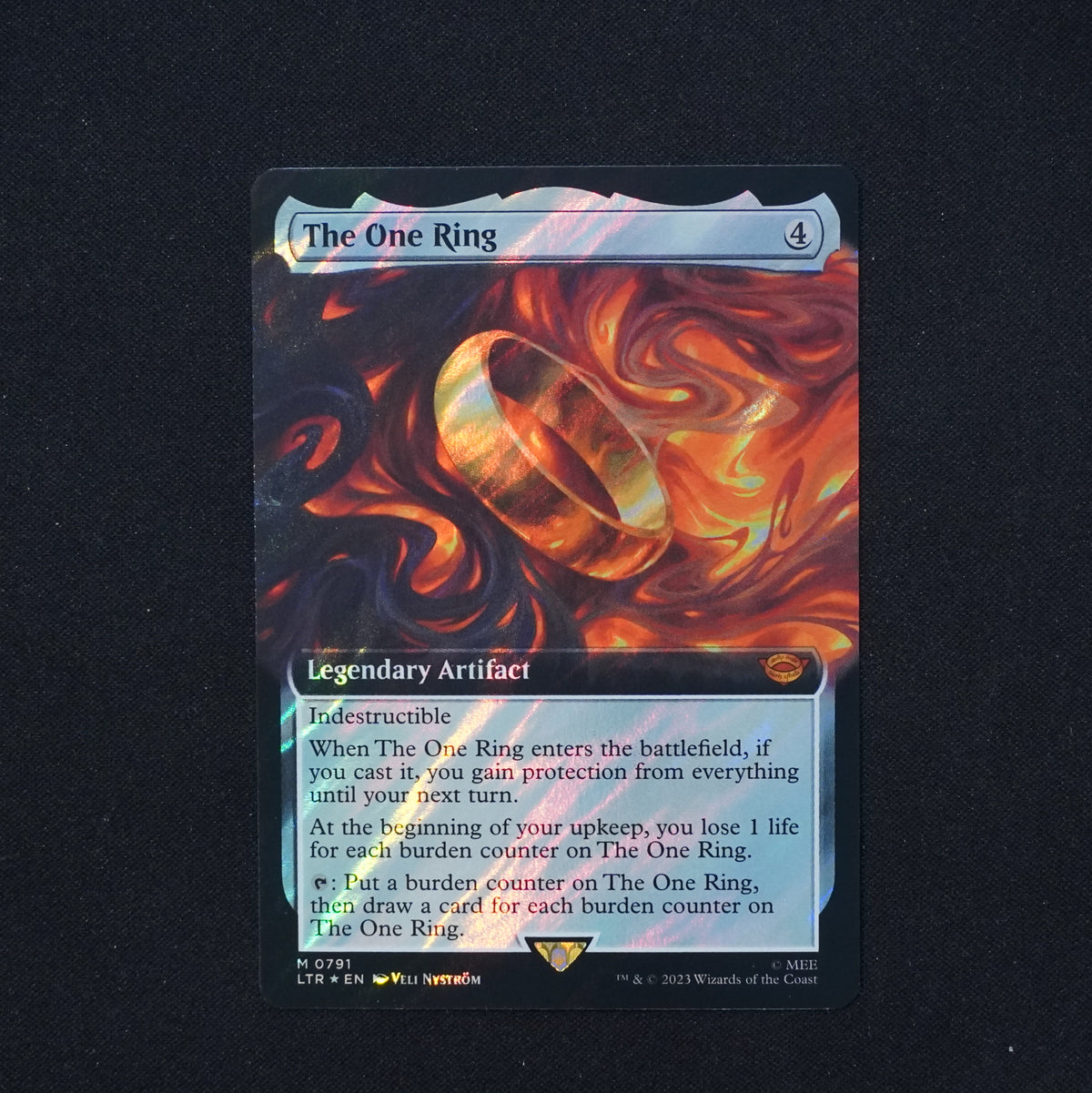 The One Ring (Extended Art) -Surge Foil - Lord of the Rings: Tales of