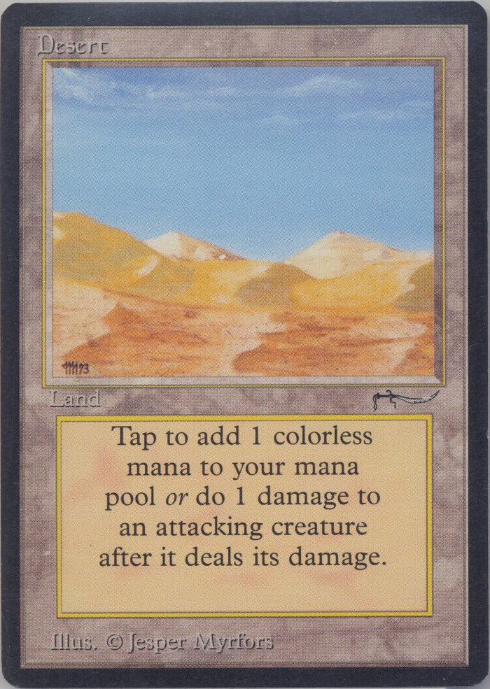 MTG 砂漠/Desert【ARN】白点有り（エラーカード） DesertMirage_700x.jpg?v=1694875466