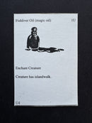 Fishliver Oil (Arabian Nights Playtest)